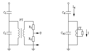 电压和电流信号的拾取原理图
